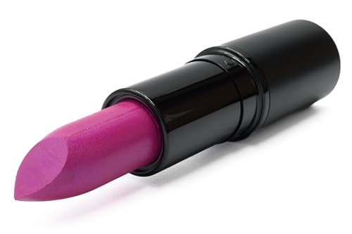 Image of Pure Ziva Flaming Fuchsia Shimmering Bright Neon Pink Lipstick Color Moisturizing Paraben Free, No Animal Testing & Cruelty Free Lip Makeup Color
