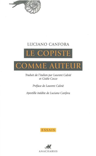 livre Le Copiste comme auteur