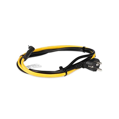 Selfio Rohrbegleitheizung Frostschutz Heizleitung 6 m 60 Watt Heizkabel mit Thermostat Cover