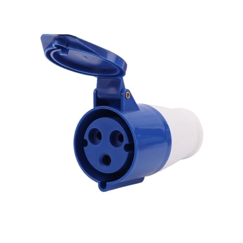 Prise 32A étanche IP44 avec coupleur ZQ-223 triple pour chantier sécurisé