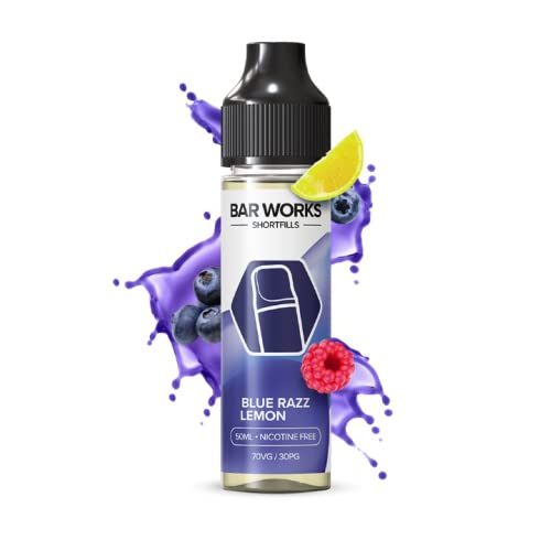 50ml-E-Liquid-7030-Vape-Juice-E-Liquid-Sub-Ohm-Liquid-Cloud-Chaser-0mg-Flavoured-eJuice-Liquid-No-Nicotine-60ml-Bottle-Short-Fill-Bar-Works