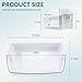 AAP73631502 Refrigerator Door Bin Shelf Replacement RIGHT Compatible for Ken-more LG Elite Refrigerator Shelf Replacement-LFX28968ST Door Bin AP5673810,2652330,AAP72909218-by MIFLUS