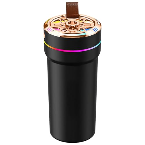 Veículo projetor estrela, difusor de carro umidificador, microsensor inteligente Ai liga/desliga, umidificador de ar portátil, luz RGB ambiente para escritório e casa