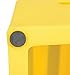 Vestil VST-1-Y Polyethylene Step Stool, 1 Step, Yellow
