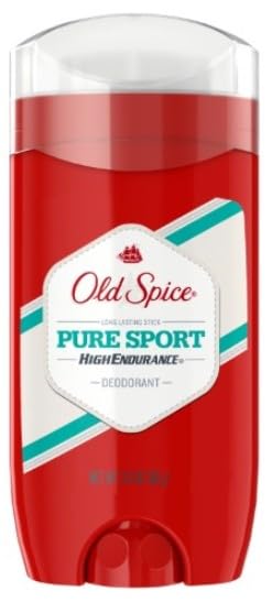 Old Spice High Endurance Deodorant Pure Sport 3 oz Pack of 9