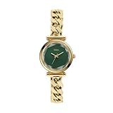 Fossil Carlie Women's 28MM Gold-Tone Stainless Steel Watch, ES5441