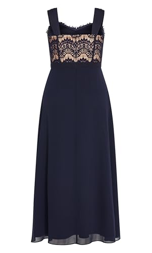 Image of City Chic Women's Plus Size Maxi Cocktail Dress - Sweet Evie