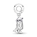 ZURWTCH Star War series Dangle Charms Fit Women Bracelet Necklaces Fashion Gifts 925 Sterling Silver DIY Jewelry (R2D2 Dangle Charm 0321)