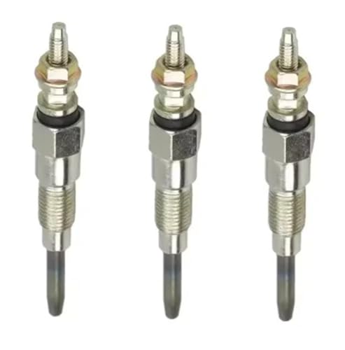 Bougie de préchauffage 16851-65510 pour moteur Kubota D722 D1105 V1505 (Lot de 3)