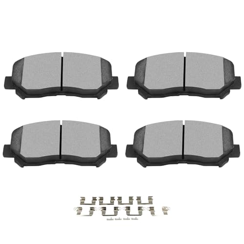Image of SCITOO D1640-8966 Disc Brake Pads Sets Front Ceramic Brake Pads w /Hardware | For Chrysler For 200 2015-2017,For Dodge For Dart 2013-2016