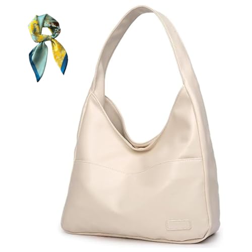 Vegan Leather Trendy Soft Tote Bag,Casual Trendy Waterproof Shoulder Bag,PU Leather Large Capacity Purse for Women