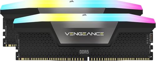 CORSAIR VENGEANCE RGB DDR5 Light Enhancement Kit (No Physical Memory) – Black