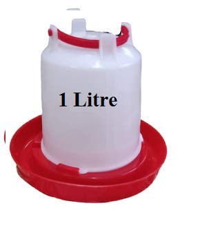 TM&W-Chicken/Quail Drinker for All Birds Ground Bird Litre Capacity- (1)