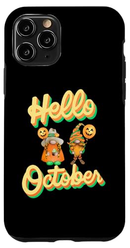 Hello October �m�[�� ���� �H �p���v�L�� �O���t�B�b�N �X�}�z�P�[�X iPhone 11 Pro �p