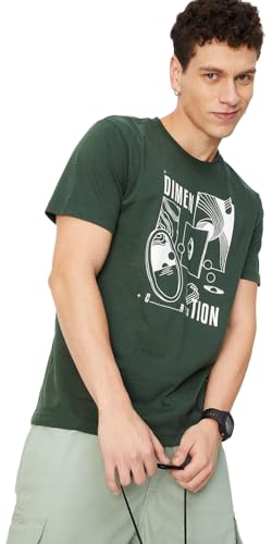 Image of Max Men's Cotton Slim Fit T-Shirt