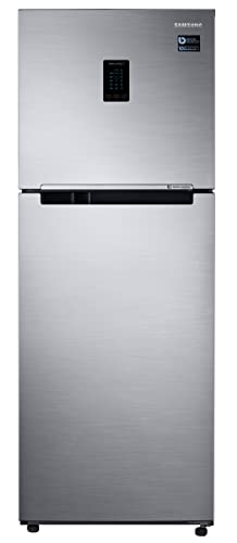 Samsung 301L 2 Star Inverter Frost-Free Convertible 5 In 1 Double Door Refrigerator (RT34C4522S8/HL,Elegant Inox 2023 Model)