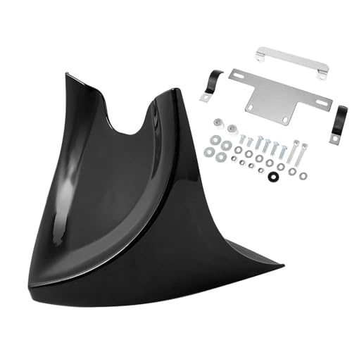 Spoiler de carénage avant gloss black pour Harley Davidson Sportster Softail Fatboy et V-ROD