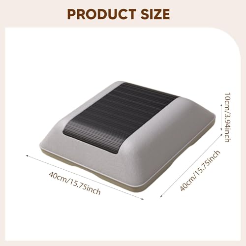 Tabla de step para ejercicios con base estable antideslizante para cardio gris 2