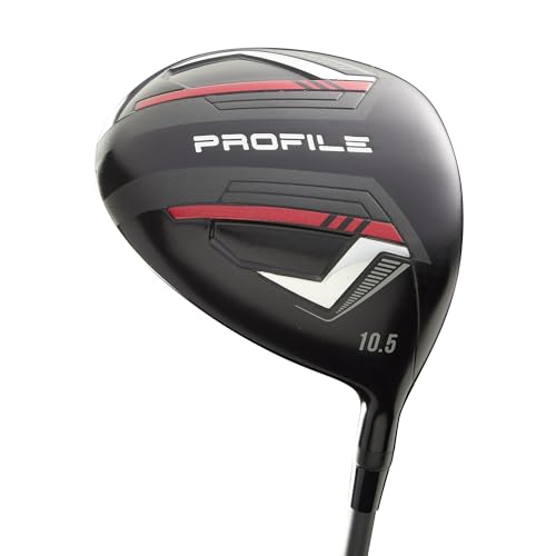 Image of Wilson Senior Profile Complete Golf Set with Cart Bag - Right Hand, Senior, Red /Black /Silver