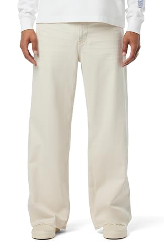 Image of Hudson Men's Luca Loose Fit Wide Leg Denim Pant