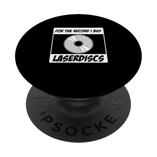 Para el registro Compro Laserdiscs Awesome Laserdisc Collectors PopSockets PopGrip Intercambiable