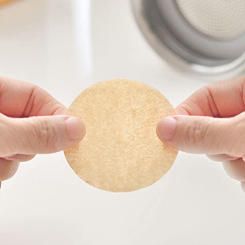 300 Pcs Coffee Filters Papers, 64mm/2.5" Unbleached Coffee Filters Round Replacement Compatible with Aerobie Aeropress Coffee and Espresso Makers