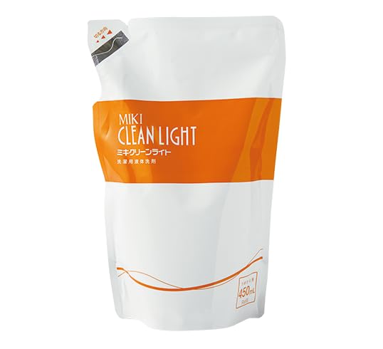 Amazon | ミキ ミキクリーンライト (洗濯用液体洗剤) 450ml 6袋入り