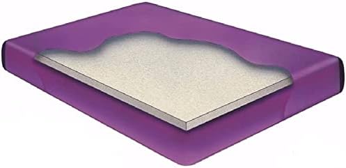 Queen Semi Waveless Hardside (Wood Frame) Waterbed Mattress Kit Includes Liner and Fill kit