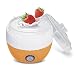 Produktbild Joghurtbereiter, 1 L Automatische Joghurt Maker, Elektrisch Joghurtmaschine zum Herstellen von Selbstgemachtem und Veganem Joghurt, Geeignet als Geschenk für Anfänger oder Profis, Orange, 220 V