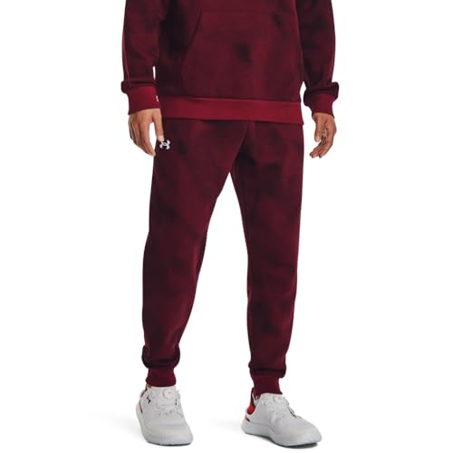 Amazon.com: Under Armour Mens Rival Fleece Printed Joggers, (600