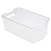 AmazonBasics - Recipientes de almacenamiento de plástico para cocina, grandes (paquete de...