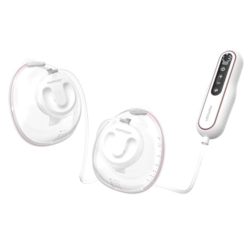 Image of Momcozy Hands Free Breast Pump, Potent Wearable Pump with Low Noise Painless, Portable