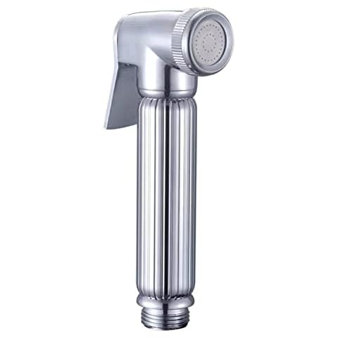 HOYOJU Metal Handheld Bidet Sprayer Toilet-Adjustable Water Pressure Control with Bidet Hose for Feminine Wash Bidet Faucets Sprayer for Kitchen and Toilet Cleaning Cover