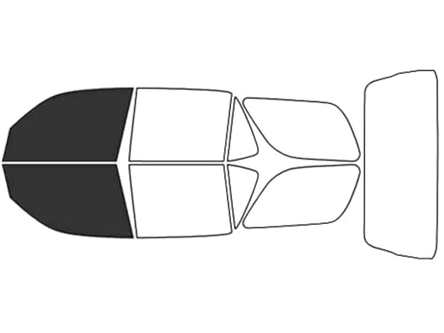 Rvinyl Window Tint Kit Compatible with Toyota Sequoia 2001-2007 - Front Precut Kit - 20%