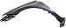 Evan Fischer Fender Compatible with 2014-2019 Toyota Corolla, Primed, Sedan, Steel Front, Driver Side