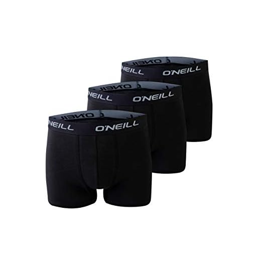Calzoncillos tipo bóxer Plain de O ́Neill para hombre, 3 unidades, Hombre, 900003, Negro (6969)., medium