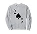 Karten Shirts - Maglietta da gioco di carte Pik As Felpa