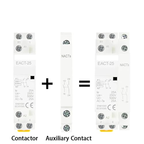 Contacteur modulaire 25A pour résoudre les surcharges de circuits électriques d'hôtel