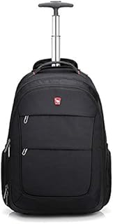 OIWAS Rolling Backpack for Laptop Large Wheeled School Bookbag Roller Daypack Travel Business