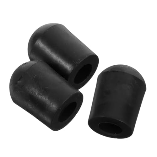 ERINGOGO 3Pcs Bass Endpin Replacement Tips Non Slip Caps for Cello Accessories Durable Rubber Material Enhances Stability and Resonance During Performances