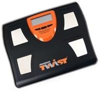 Ab Doer Twist - Body Analyzing Scale (Black/silver, LCD, Floor Scale, 150kg Max)