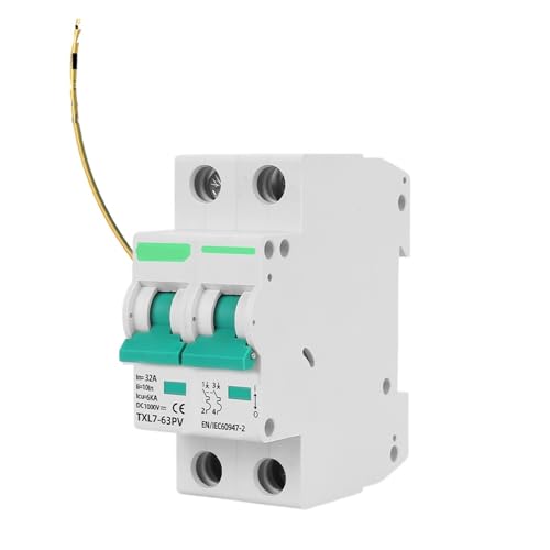 Mini disyuntor solar L7 2P 1000VDC de 10A para protección contra cortocircuitos 2
