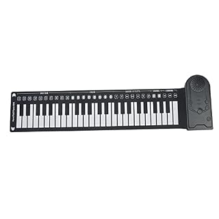 Piano enroulable à 49 touches, portable, flexible, pliable, multi-style, jouet électronique à rouleau, cadeau pour piano… - Les Beatles, Paul McCartney, John Lennon, RIngo Starr, George Harrison