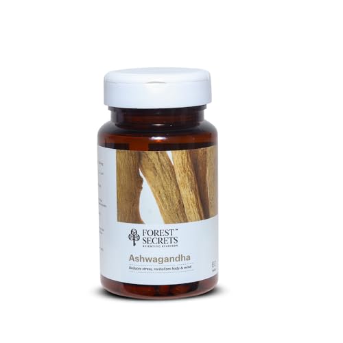 Image of Ashwagandha Capsules | 100% Natural Stress Relief & Sleep Support | Improves Strength, Immunity & Recovery | For Men & Women | 60 Capsules