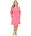 Jockey Women's Plus-Size Cotton Robe