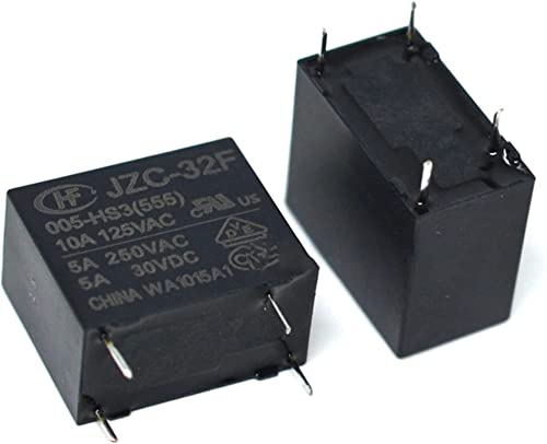 Relais de puissance HF32F-009-HS3 9V 5A pour circuits imprimés miniatures - 2