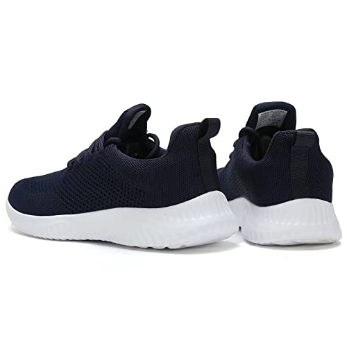 Image of Wrezatro Men's Slip on Walking Shoes Ultra Light Breathable Non Slip Running Shoes Casual Fashion Sneakers Mesh Workout Sports