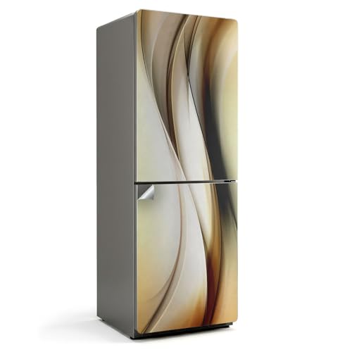 Rénovez un frigo abîmé grâce au sticker couvrant 70x190 cm à vagues