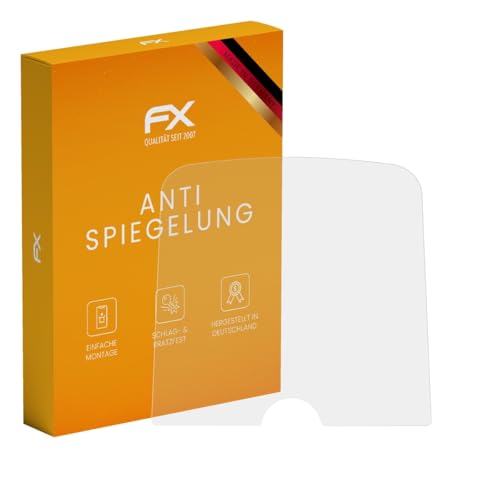 atFoliX Película Protectora compatible con Beurer EM 49 Lámina Protectora de Pantalla, antirreflejos y amortiguadores FX Protector Película (2X)