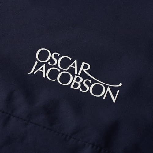 Oscar Jacobson Mens Laguna Windproof Lightweight Quarter Zip Golf Jacket - Image 4